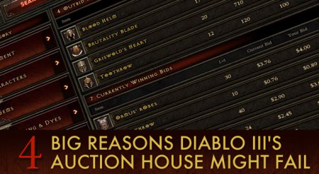 Четыре причины возможного провала аукциона в Diablo III